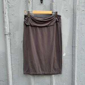 Ziliotto Grey Pencil skirt, size M